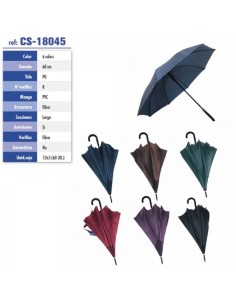 PARAGUAS RAYAS VARIOS COLORES