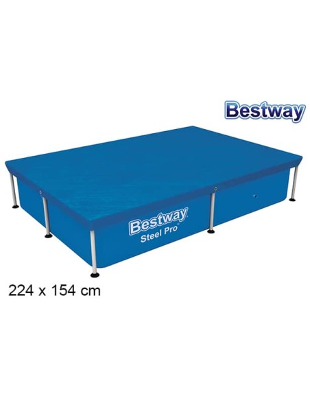 CUBIERTA PARA PISCINA RECTANG.221x150cm