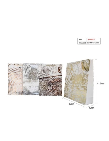 BOLSA DE REGALO 30*41.5*12CM 4MOD. (444917)