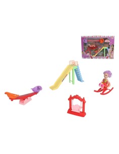 MUÑECA 35X7X25 CM 6 ACCESORIOS