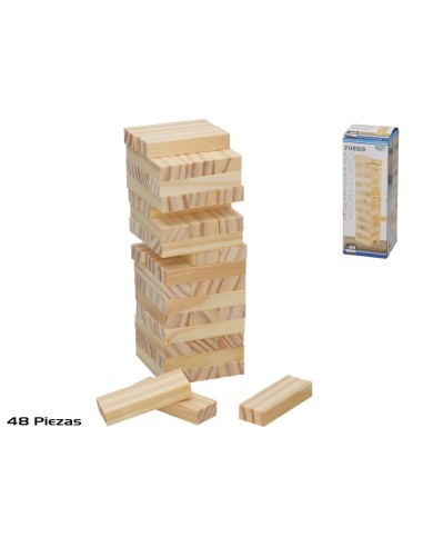 TORRE MADERA 48 PCS