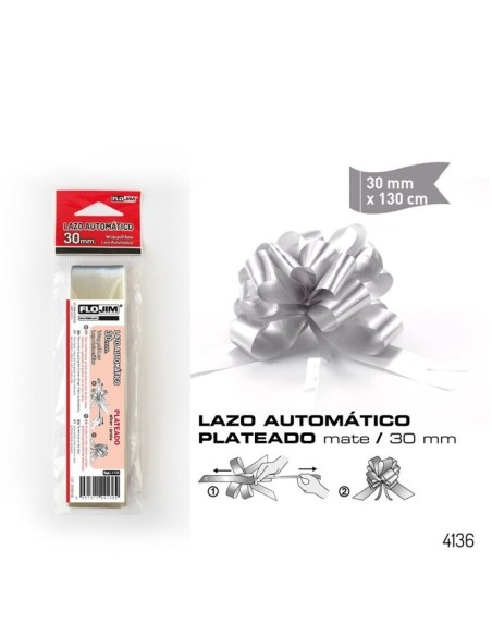 LAZO AUTOMATICO PLATA 30MM