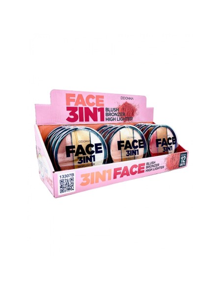 HIGH LIGHTER, BRONZER, BLUSH FACE