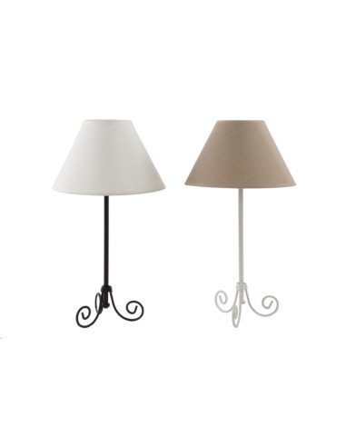 LAMPARA SOBREMESA METAL 22X40