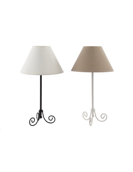 LAMPARA SOBREMESA METAL 22X40