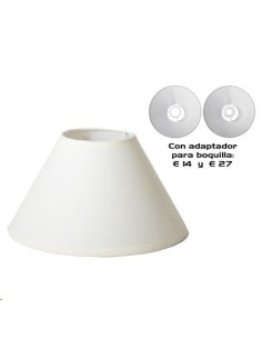 PANTALLA RED.35 CM C/ADAPTADOR E14/E27