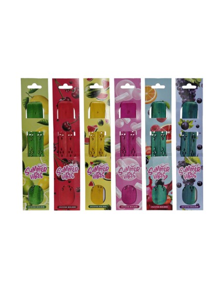 SOPORTE INCIENSO MADERA 6X30X0,5 UVA, SANDIA, CERE