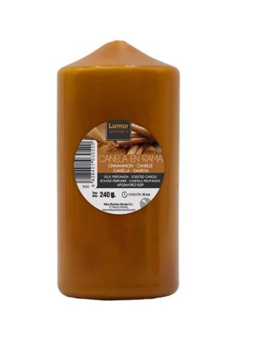 VELA 120X57 CANELA EN RAMA PERF.