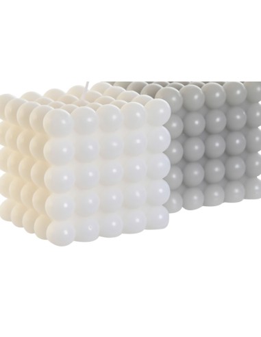 VELA CERA 9X9X9 650 GR, BOLAS 2 SURT.