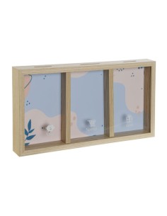 HUCHA MDF CRISTAL 35X4X19,5 NATURAL