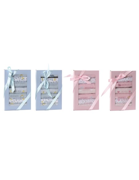 BABERO SET 7 ALGODON 19X29X3 0-6 MESE CASTELLANO 4