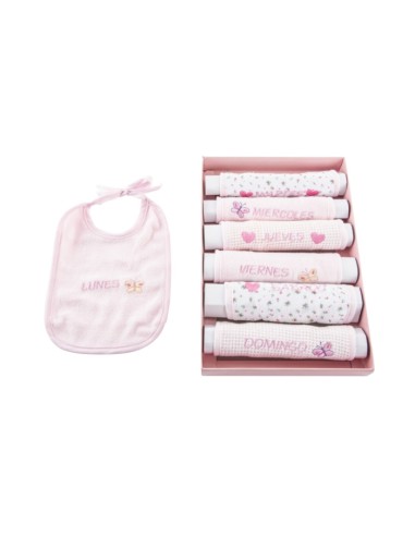 BABERO SET 7 ALGODON 19X29X3 0-6 MESE CASTELLANO 4