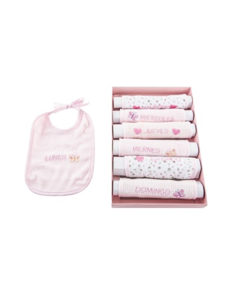 BABERO SET 7 ALGODON 19X29X3 0-6 MESE CASTELLANO 4