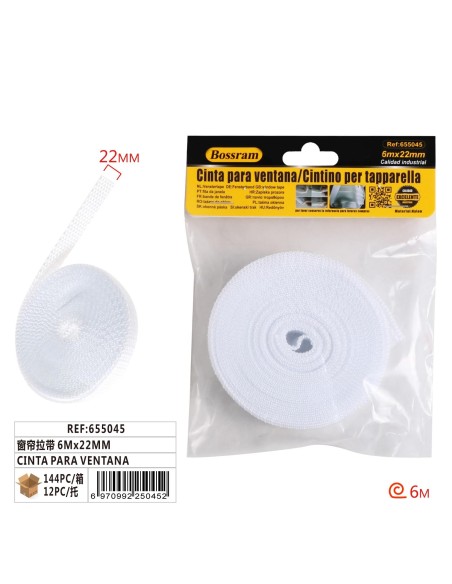 CINTA PARA VENTANA 6Mx22MM