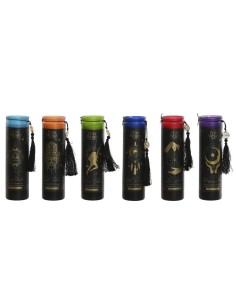 VELA CERA CRISTAL 5,5X5,5X20 300GR MAGIC 6 SURT.