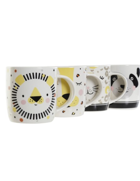 MUG NEW BONE 12X8,5X9 350ML, ANIMALES 4 SURT.