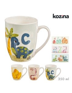 MUG DINO 350 ml SURT/3