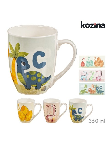 MUG DINO 350 ml SURT/3