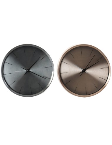 RELOJ PARED ALUMINIO 26X4,8 2 SURTIDO