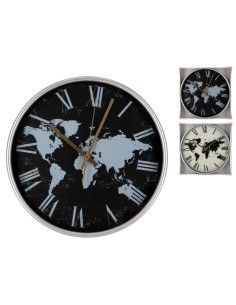 RELOJ DE PARED MUNDI 30CM -2 SURT.