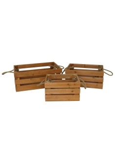 CAJA MADERA WARREN X3 MIEL