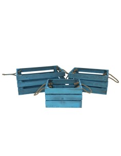 CAJA MADERA WARREN X3 AZUL