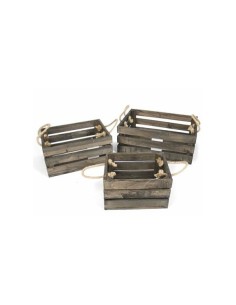 CAJA MADERA WARREN X3 MARRON