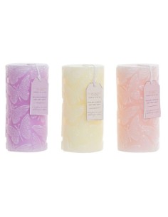 VELA CERA 7X7X14 475 GR. MARIPOSA 3 SURT.