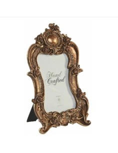 MARCO FOTO 13X18 RESINA 17,5X2X28 DORADO