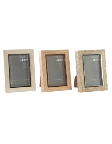 MARCO FOTO MADERA 10X15 NATURAL 3 SURTIDO
