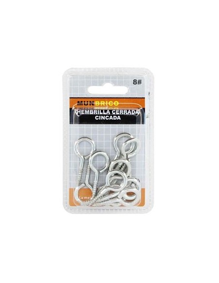 HEMBRILLA 8# CERRADA ZINCADA