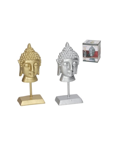 FIGURA BUDA MISHKA 2 COL SURT 6X4X15,5 CM RESINA