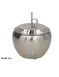 CUENCO REDONDO CON TAPA 15X15X15CM