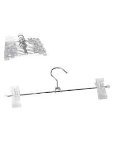 PERCHA PARA FALDA - PLASTICO/METAL