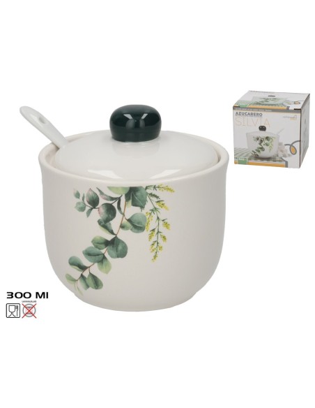 AZUCARERO C/CUCHARA 300ML SILVIA DOLOMITA