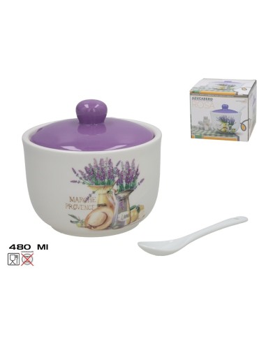 AZUCARERO C/CUCHARA 480MLROSA DOLOMITA