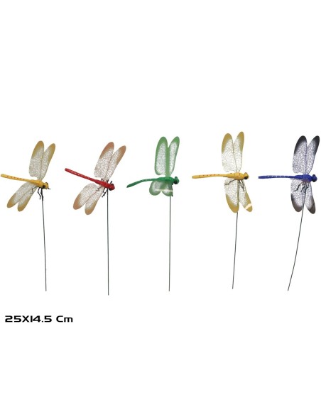 PINCHO X5 PCS LIVELULA COL SRT 25X14,5 CM