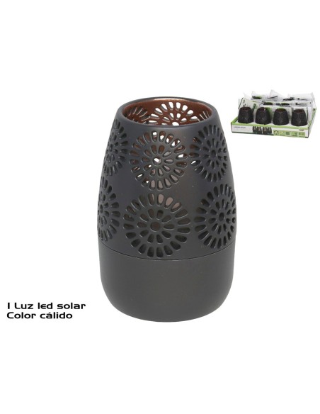 LAMPARA DE MESA SOLAR 1LED PLS 8,8X6X6 CM