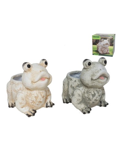 MACETERO RANA TERRACOTA 2 SRT 20X18X20 CM