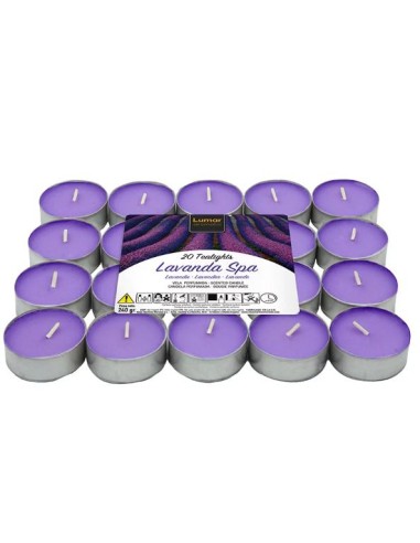 VELA TE LAVANDA 20UND 4.5HORAS