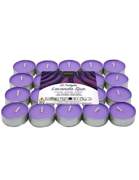 VELA TE LAVANDA 20UND 4.5HORAS