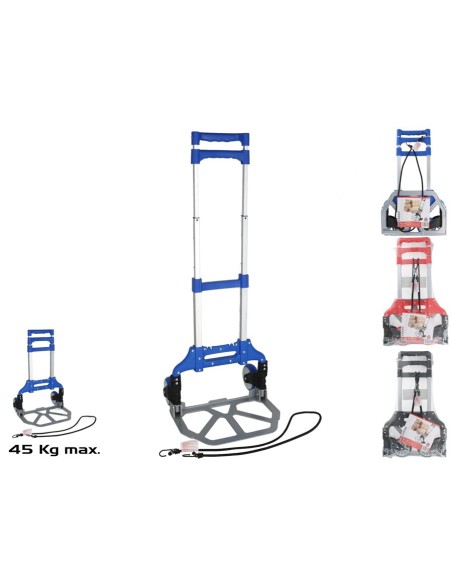 CARRO PORTA EQUIPAJES 39X38X102 CM