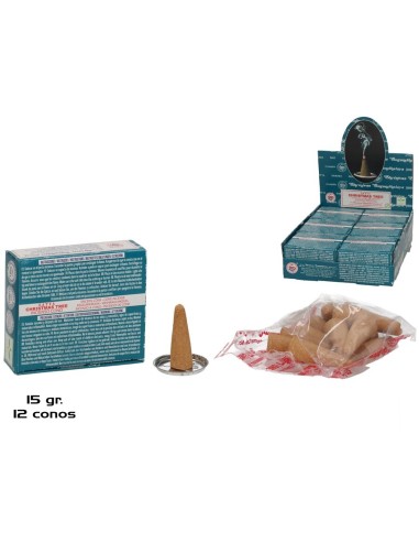 INCIENSO 15G 12 CONOS SATYA CHRISTMAS TREE