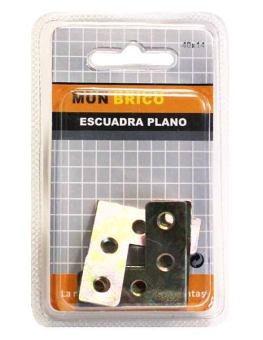 ESCUADRA 40X40MM PLANO