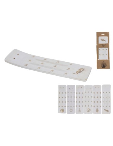 PORTA INCIENSO EESHA 25,4X7,3CM 6 DISEÑOS