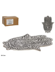 PORTA INCIENSO MANO DECORADA 9,5X13CM