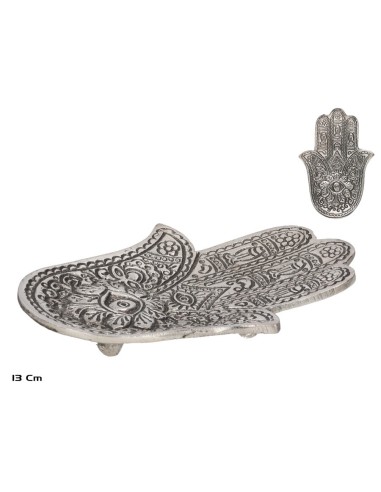 PORTA INCIENSO ALUMINIO ORO 8,5X13CM