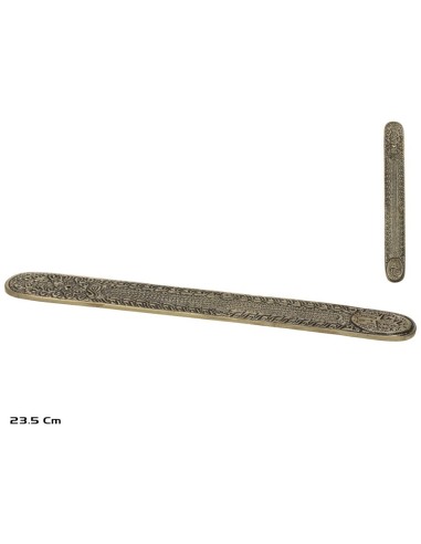 PORTA INCIENSO ALUMINIO 23,5X2,5CM