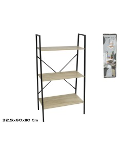 ESTANTERIA YUKA 3 ALTURAS 110X60X32,5 CM