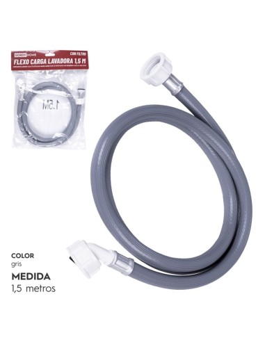 FLEXO CARGA LAVADORA 1.5M CON FILTRO